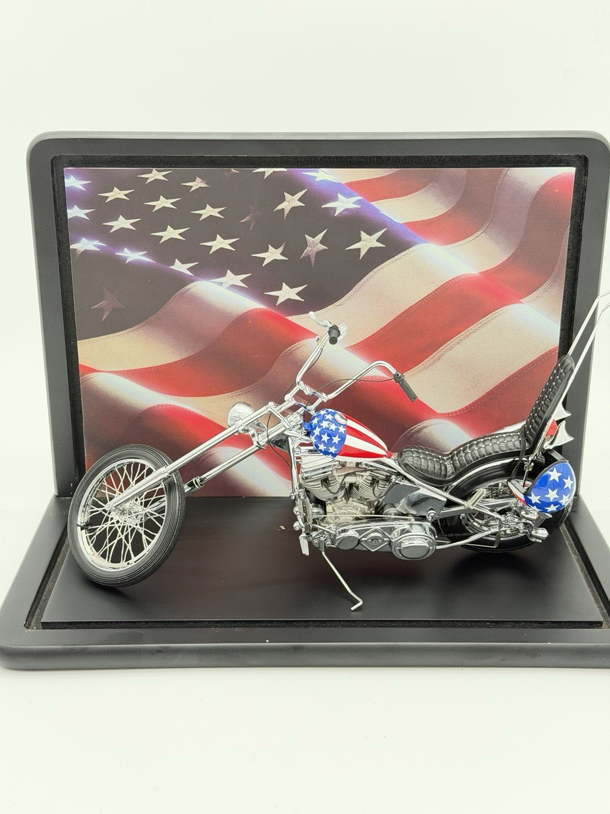 Franklin Mint Harley-Davidson 1969 Easy Rider 1:10 Scale Diecast (flawed Rims