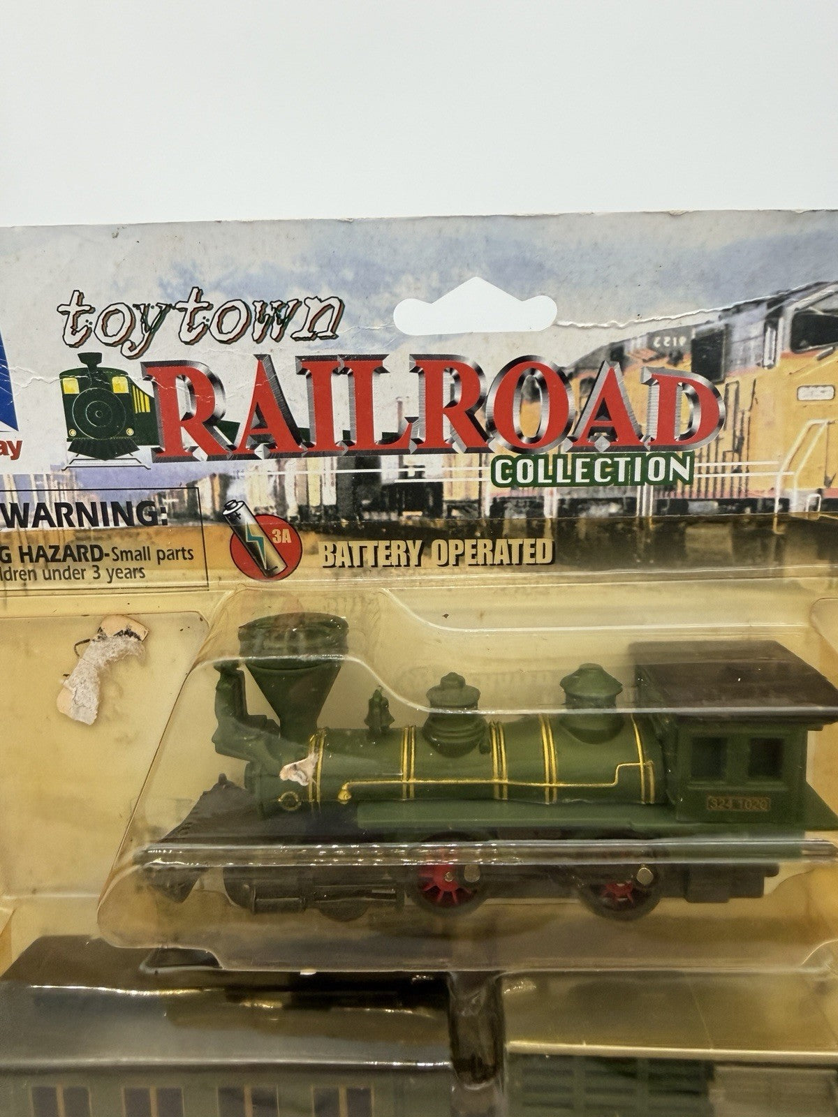 Newray Toytown Railroad Collection Train Set 2001 NIP Battery Powered