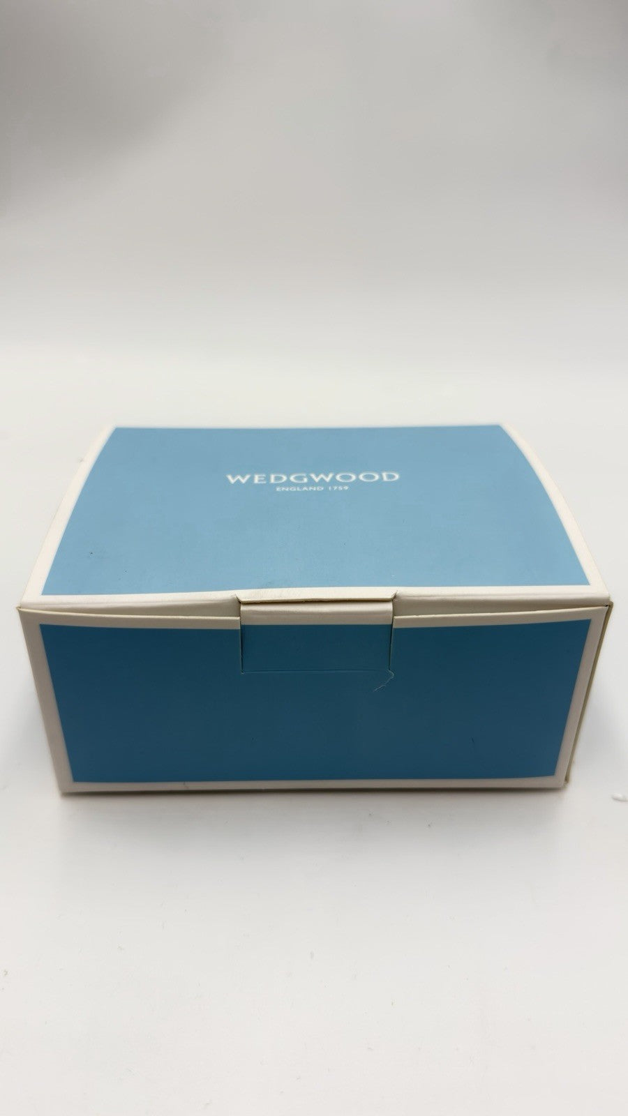 Wedgwood Jasperware Blue Miniature Vase Christmas Ornament Boxed