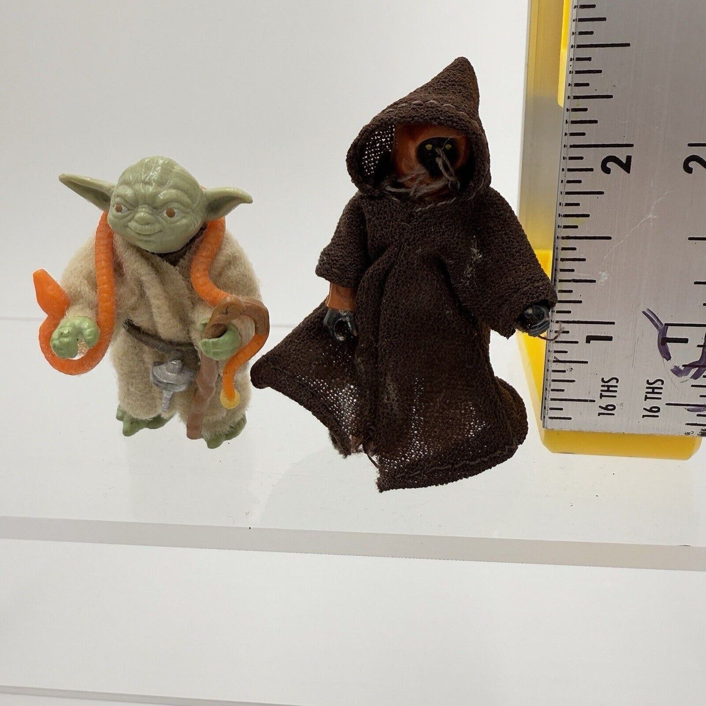 Vintage Star Wars Yoda The Empire Strikes Back 48 Back Kenner 1977 Jawa Figurine