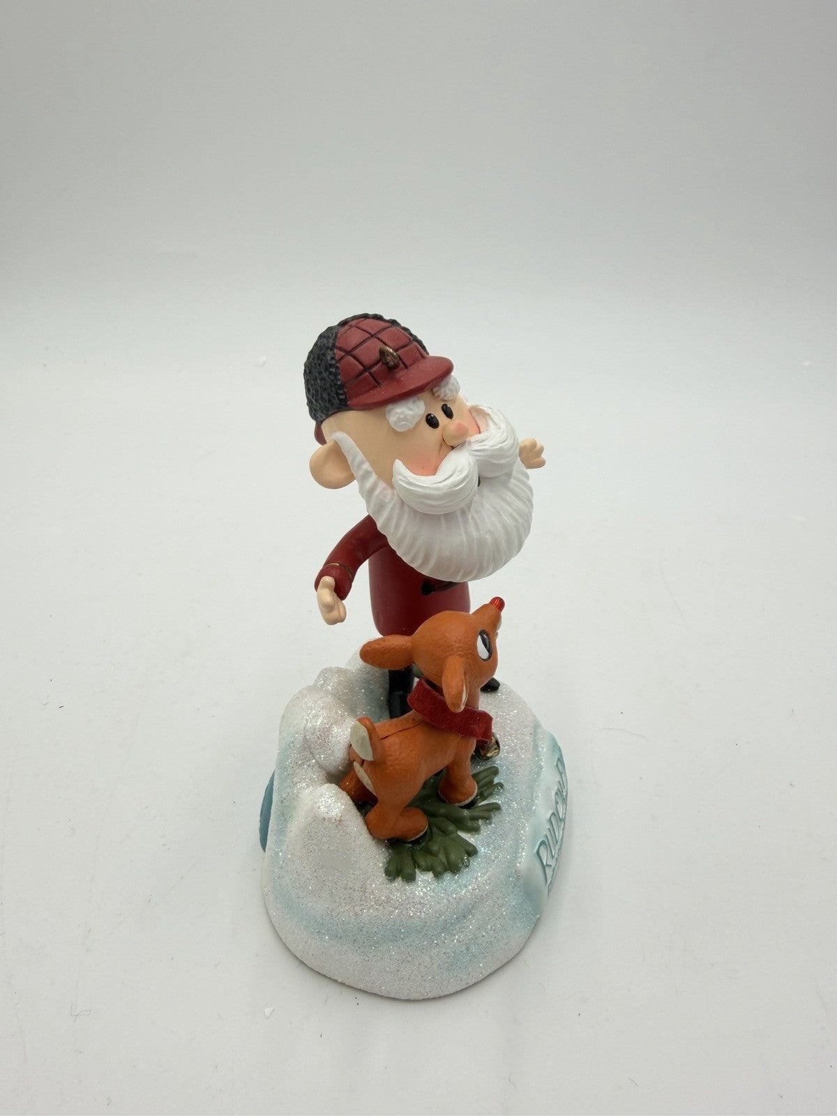 Carlton Cards Santa Rudolph Red Nosed Reindeer Jingle Musical Christmas Ornament