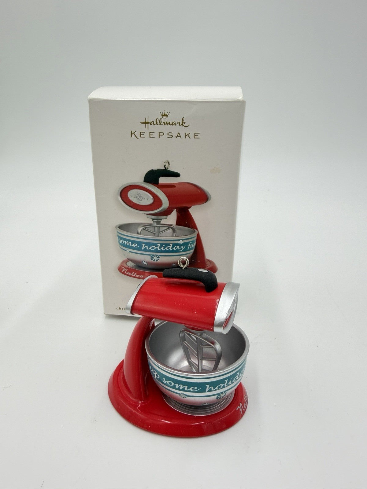 Hallmark Keepsake Christmas Ornament Merry Mixer 2010 Artist Nello Williams Vtg
