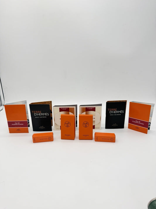 Hermes Paris France Eau De Cologne /perfum Samples Sealed 12 PCs 2ML