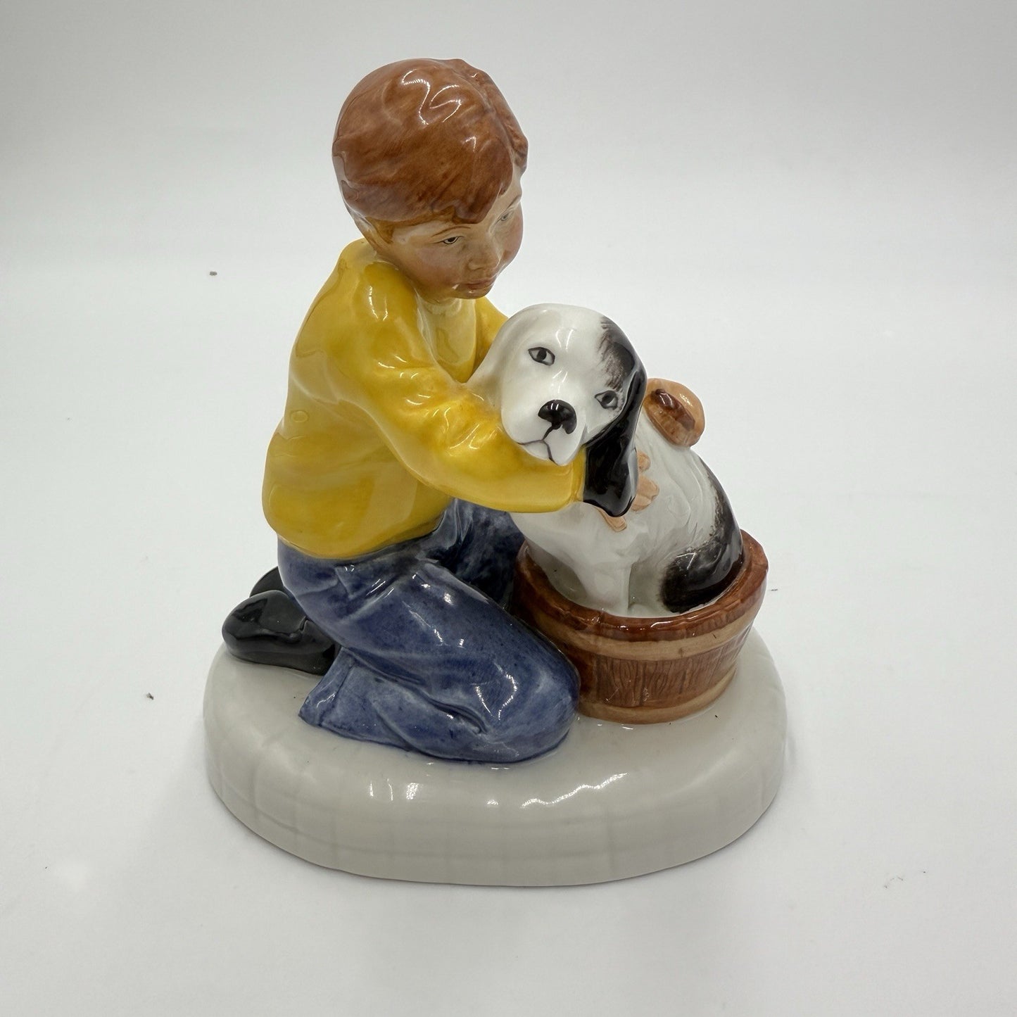 Royal Doulton Porcelain Childhood Days "Please Keep Still" #3082 Figurine 5” Vtg