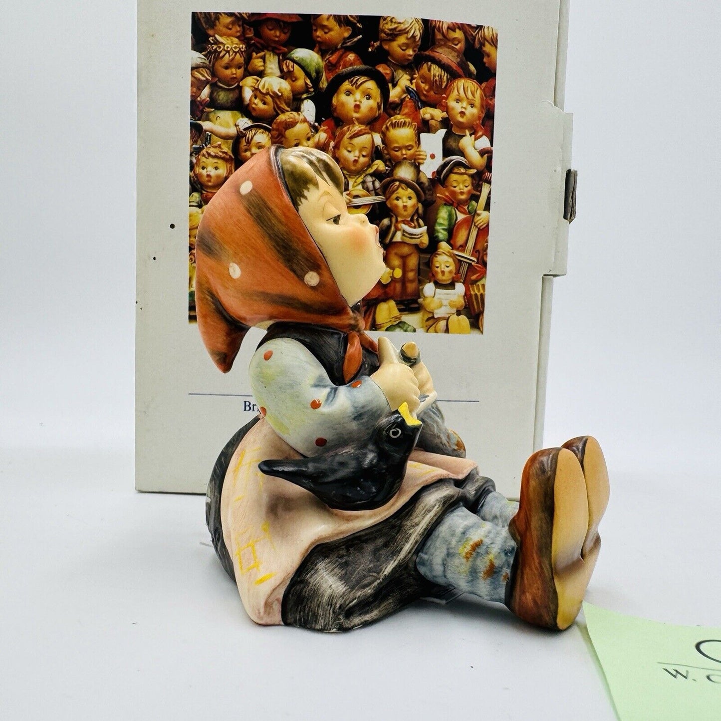 Hummel GOEBEL Figurine "Happy Pastime # 69 w/Box Germany Porcelain COA Painted