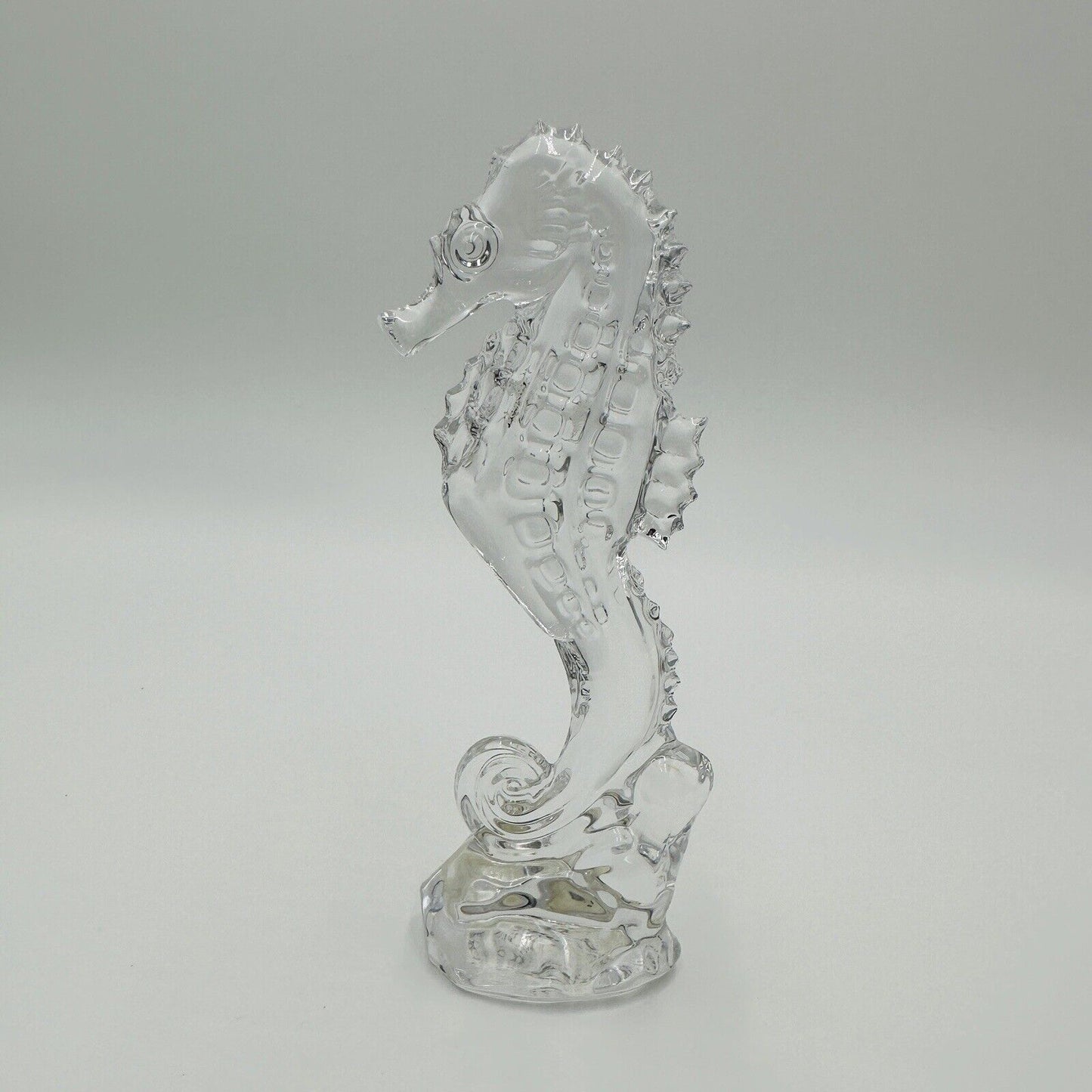 Waterford Crystal Figurine Seahorse 7in Figurine   Heritage Ireland