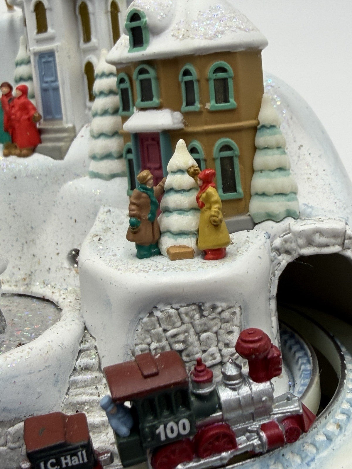 Hallmark Merry Christmas To All & Home For The Holidays Animated Ornaments