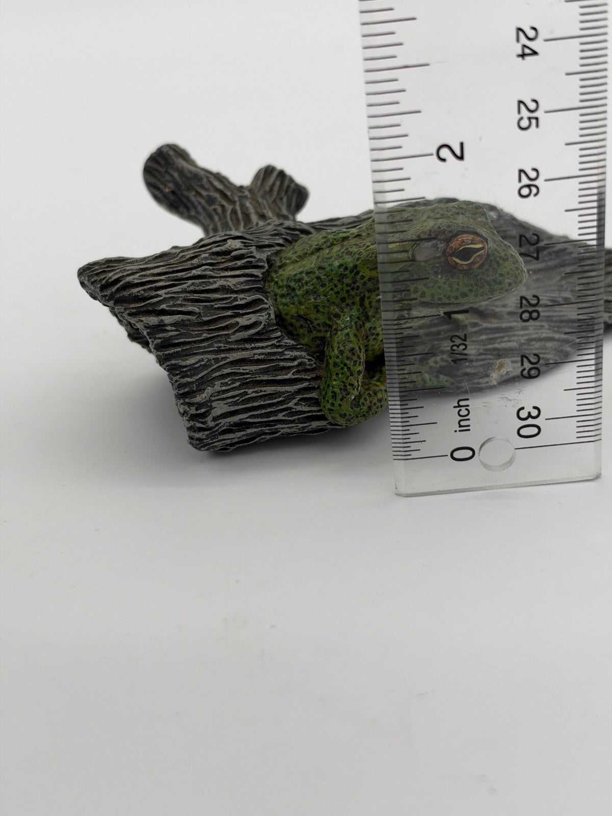 Vintage Studio Art Frog Painted Figurine Signed Oliphant 1991