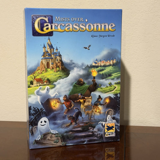 Mists Over Carcassonne Cooperative Board Game with Expansion by Hans im Glück