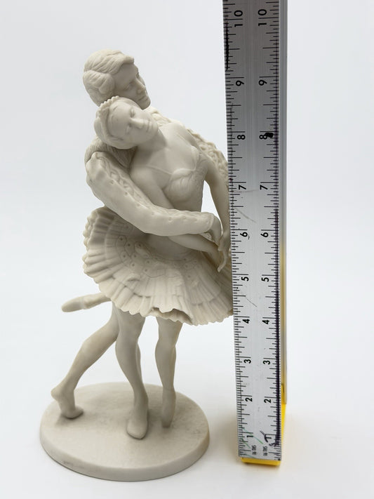 1977 Franklin Porcelain Royal Ballet Sculpture Swan Lake Limited Edition