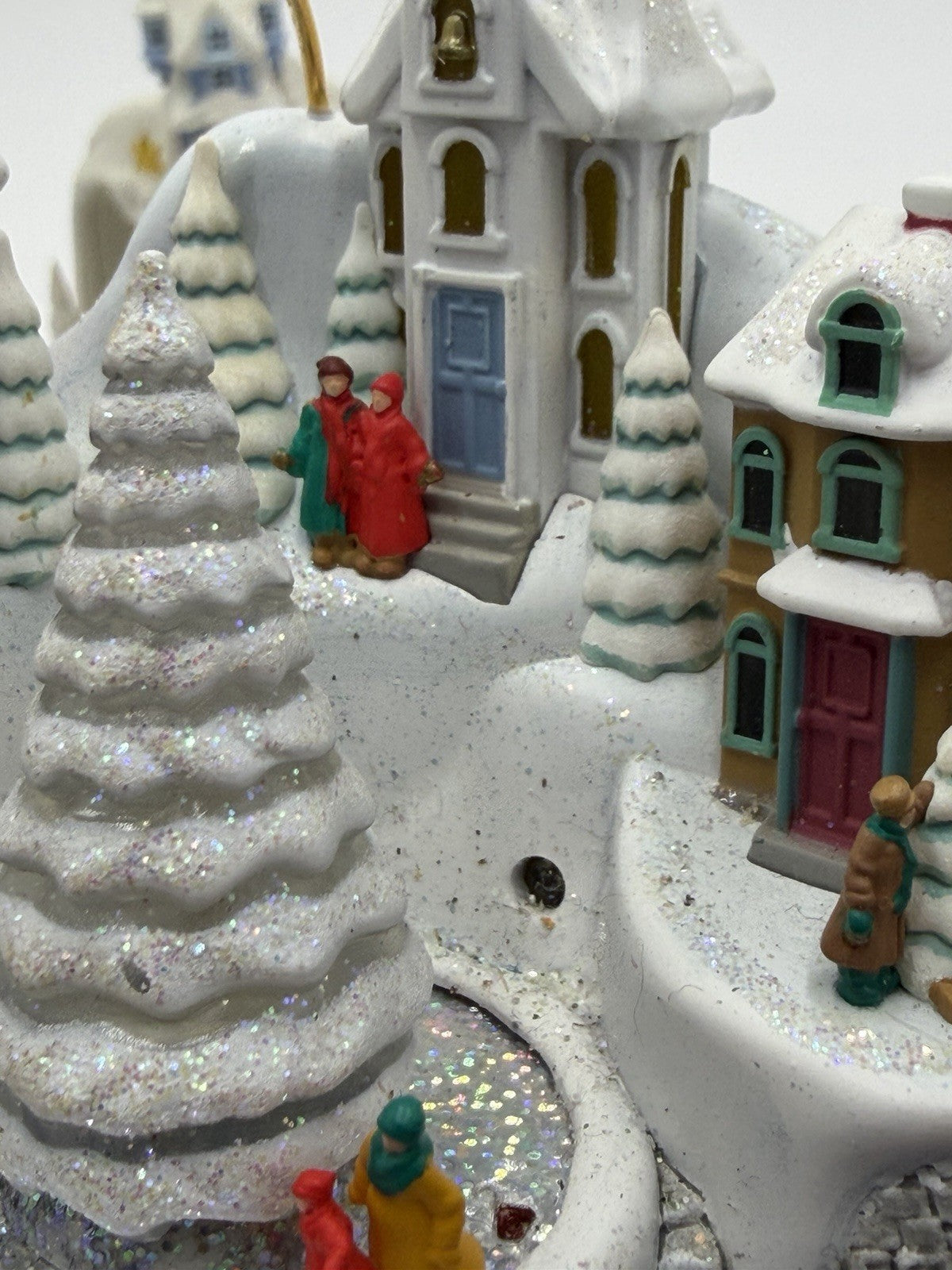 Hallmark Merry Christmas To All & Home For The Holidays Animated Ornaments