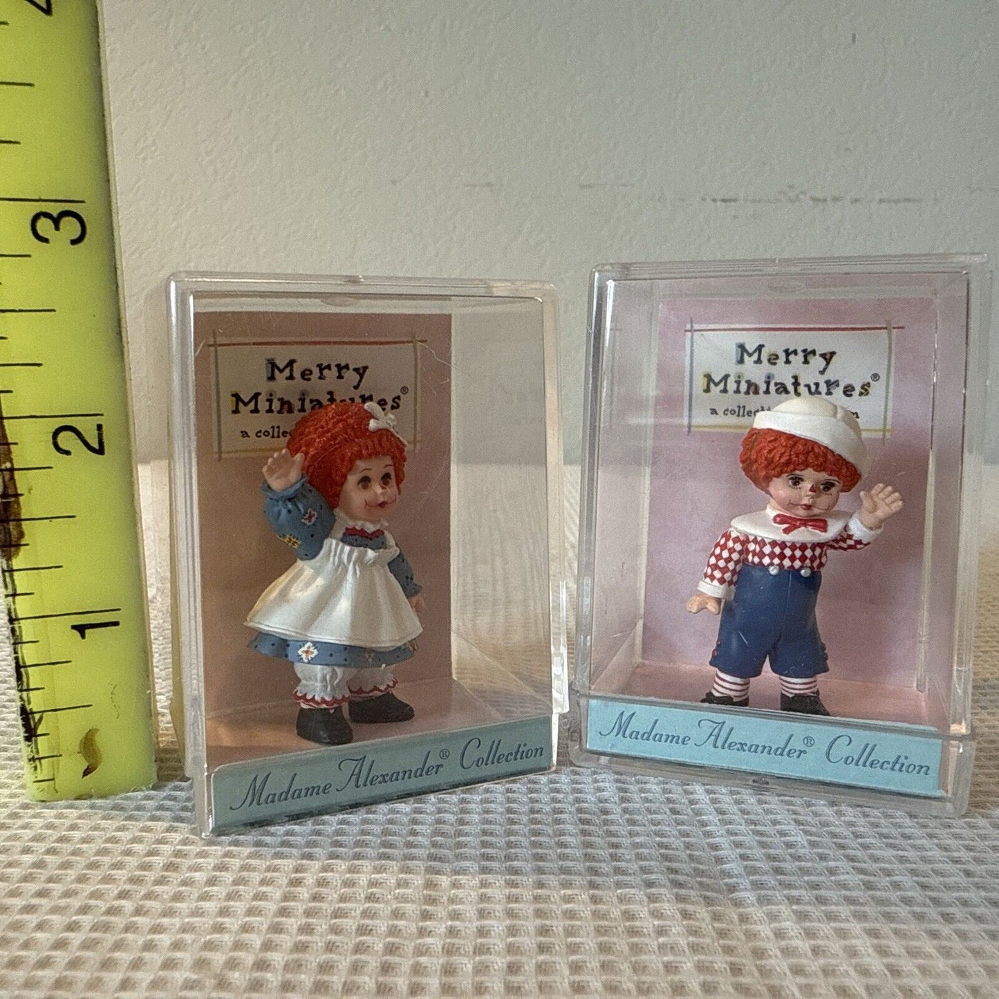 Hallmark Madame Alexander Collection Raggedy Ann and Andy Merry Miniature