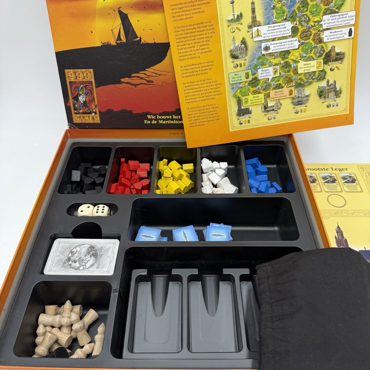 De Kolonisten ten Van Catan Board Game 1999 German Version 999 Games