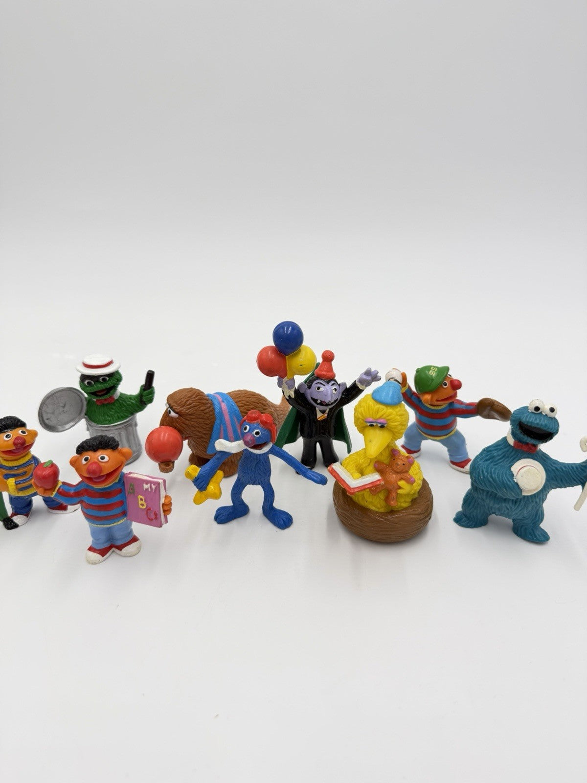Vintage 1970’ Sesame Street PVC Applause Toys Figurines Set