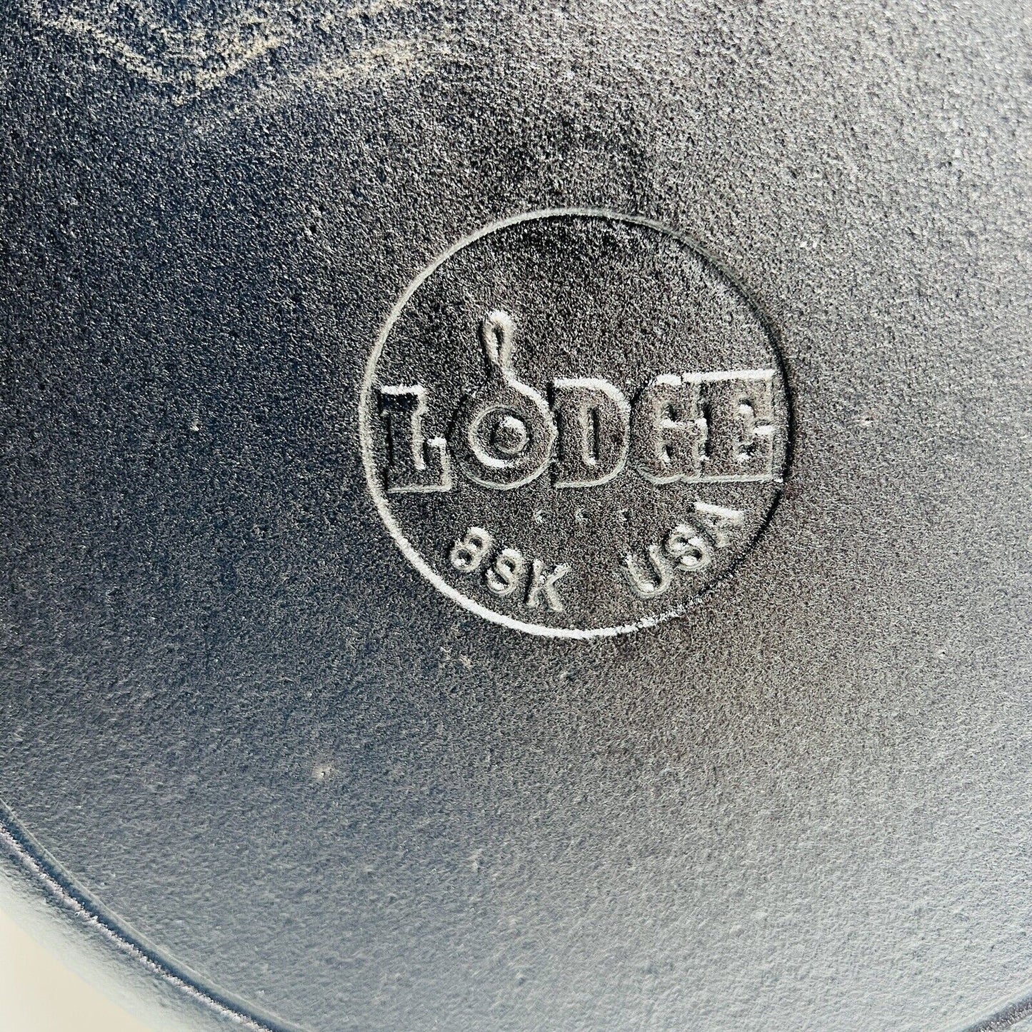 Lodge Cast Iron Skillet 8SK Frying Pan Made In USA Vintage Kitchen Metal