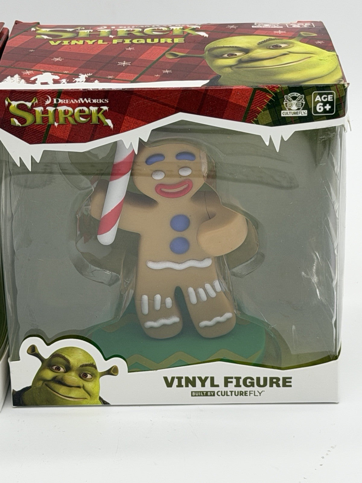 DREAMWORKS SHREK 4.5" Vinyl Figure Gingerbread & Reindeer Donkey