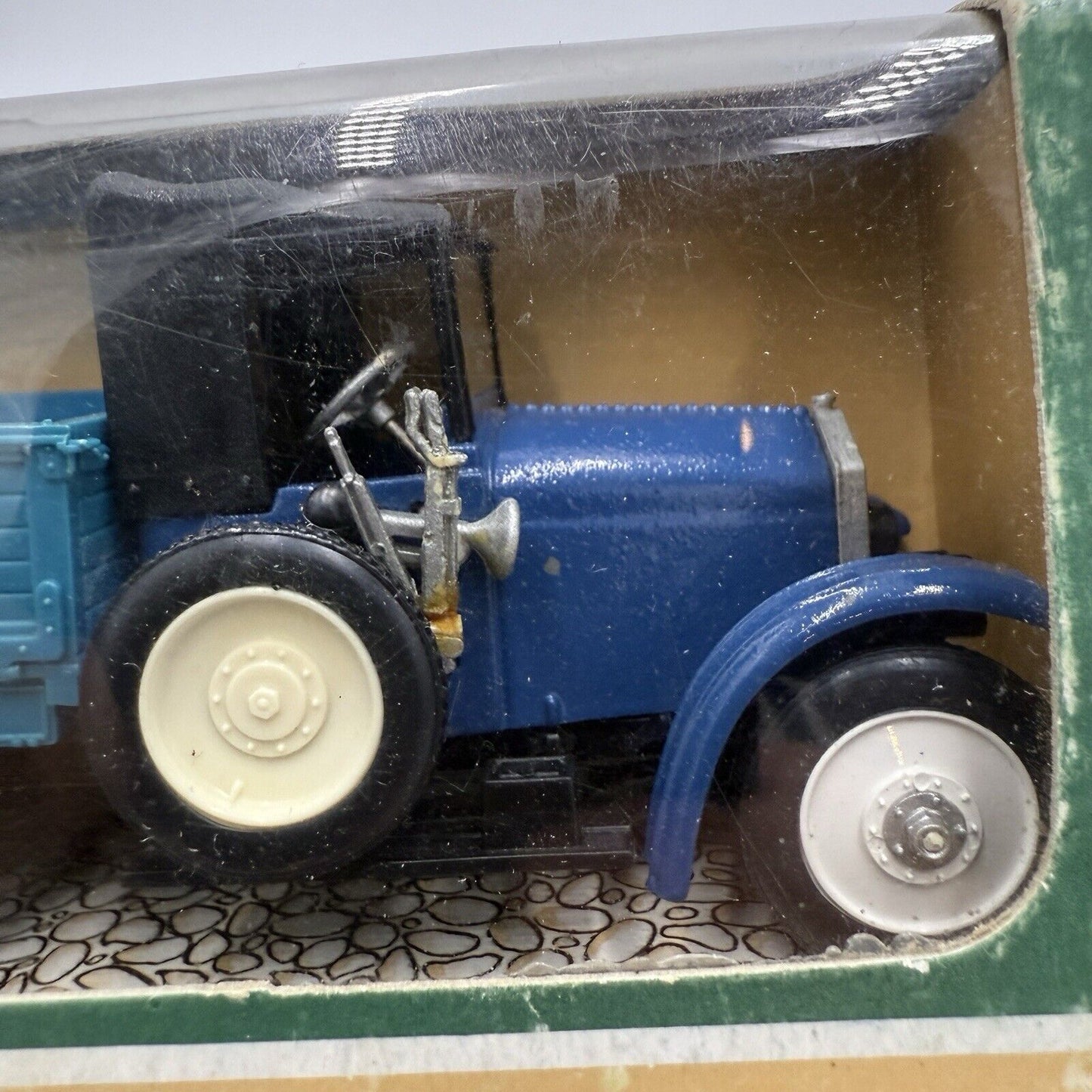 Vintage AMO-F15 Diecast Model Made in Ussr Soviet Blue Truck Toy Metal