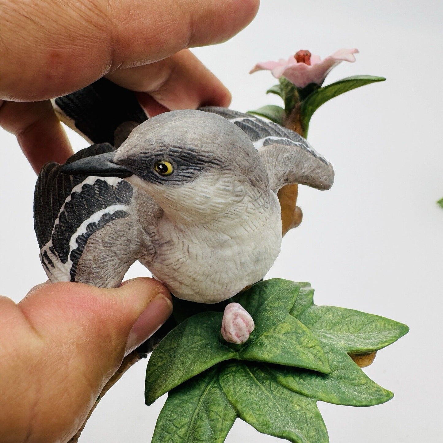 1992 Lenox Porcelain Northern Mockingbird Figurine Bird Painted Mint/ No Box!