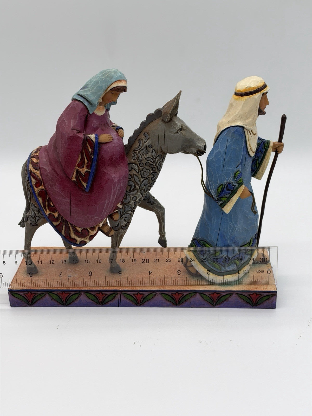 Jim Shore The Journey That Changed World Mary Joseph Donkey Figurine 2007