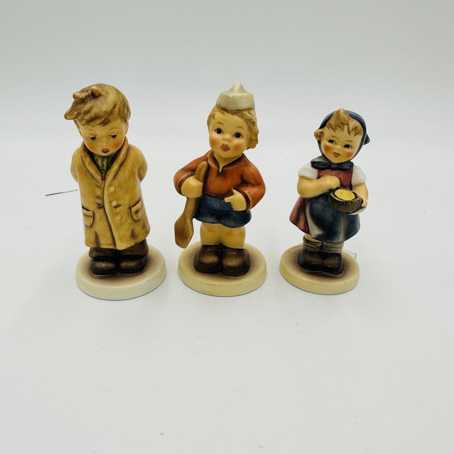 Goebel Hummel Figurines Club 1995 2003 Lot of 3 4in Vintage Doctor Girl Germany