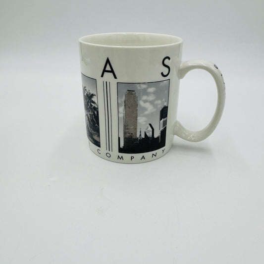 Starbucks Coffee Mug "Dallas" 2005" Barista - City Scenes Ceramic Large