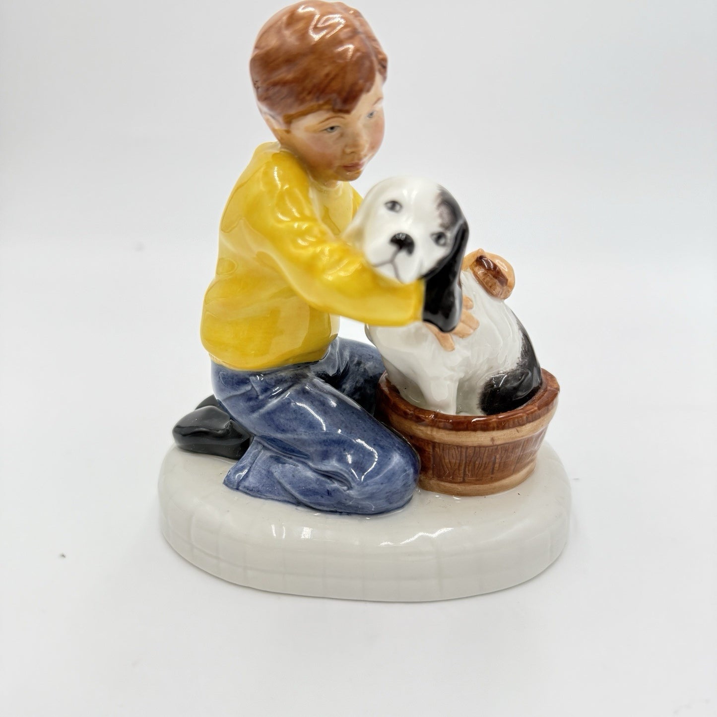 Royal Doulton Porcelain Childhood Days "Please Keep Still" #3082 Figurine 5” Vtg