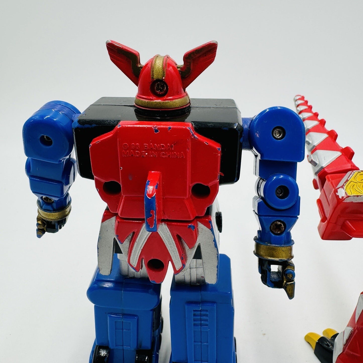 Power Rangers Dino Thunder Megazord Action Figure 5.5" Thundersaurus Bandai 2 Pc