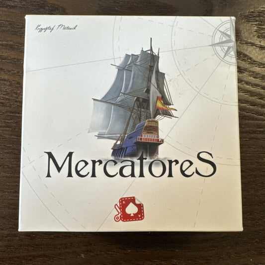 Mercatores Card Game Tailor Cards 2-4 Players 15 Mins English Rules Small Box