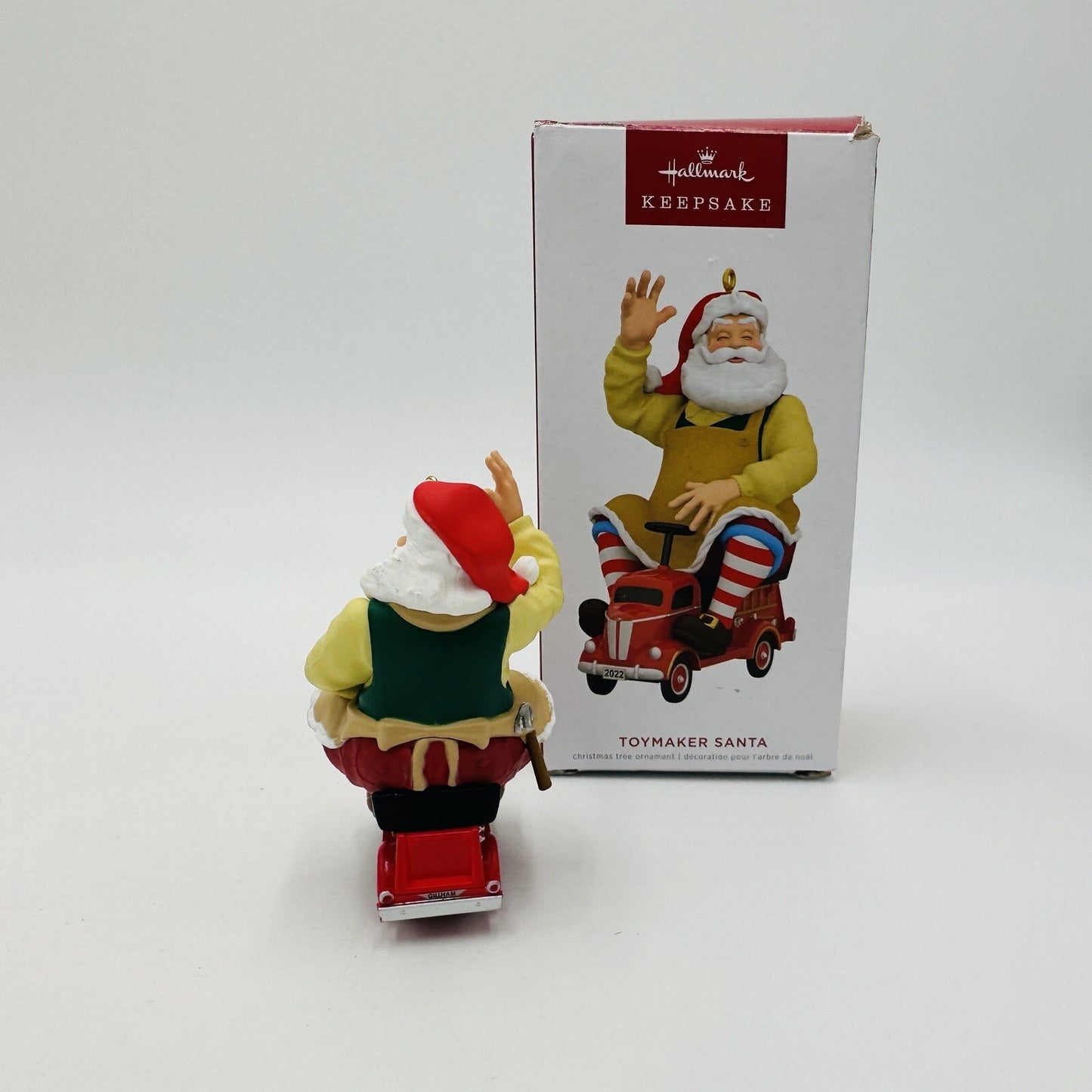 Hallmark Christmas Ornament Keepsake Toymaker Santa 23rd in Series 2022