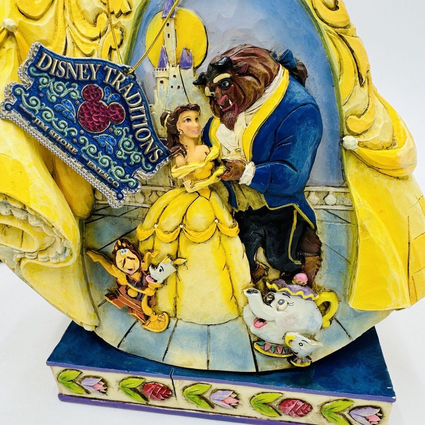 Jim Shore Beauty & the Beast Belle Moonlit Enchantment Walt Disney Showcase Box