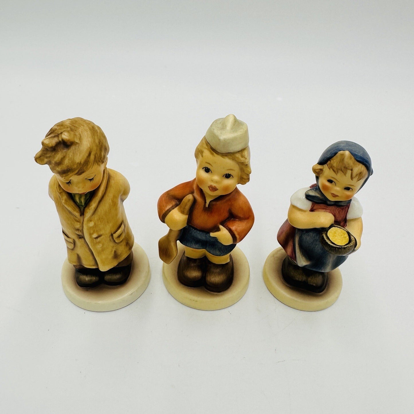Goebel Hummel Figurines Club 1995 2003 Lot of 3 4in Vintage Doctor Girl Germany