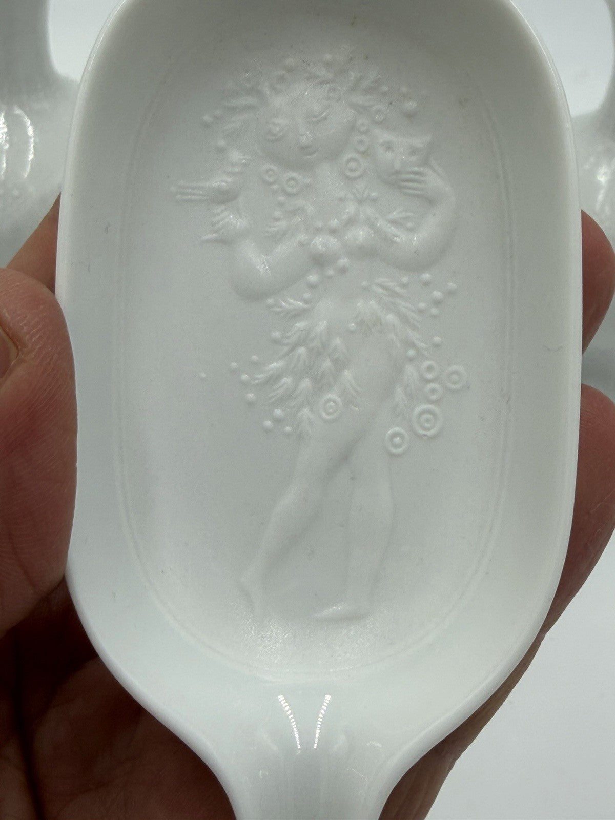 Rosenthal Bjorn Wiinblad Studio Line Romanze Face Head Cruets Porcelain & Tray