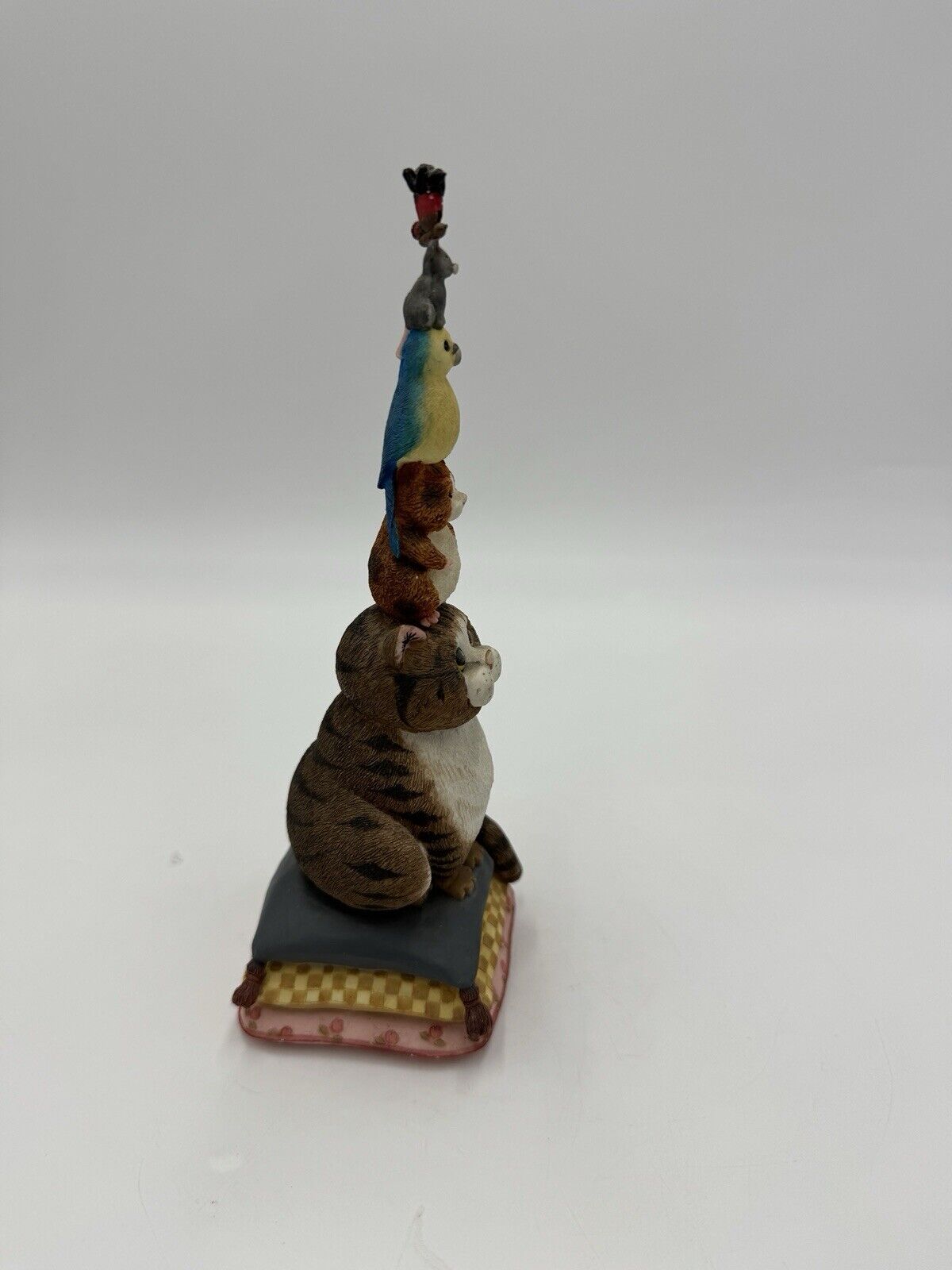 Border Fine Arts Comic & Curious Cats 'Balancing Act' Sculpture 2002 Model A1292