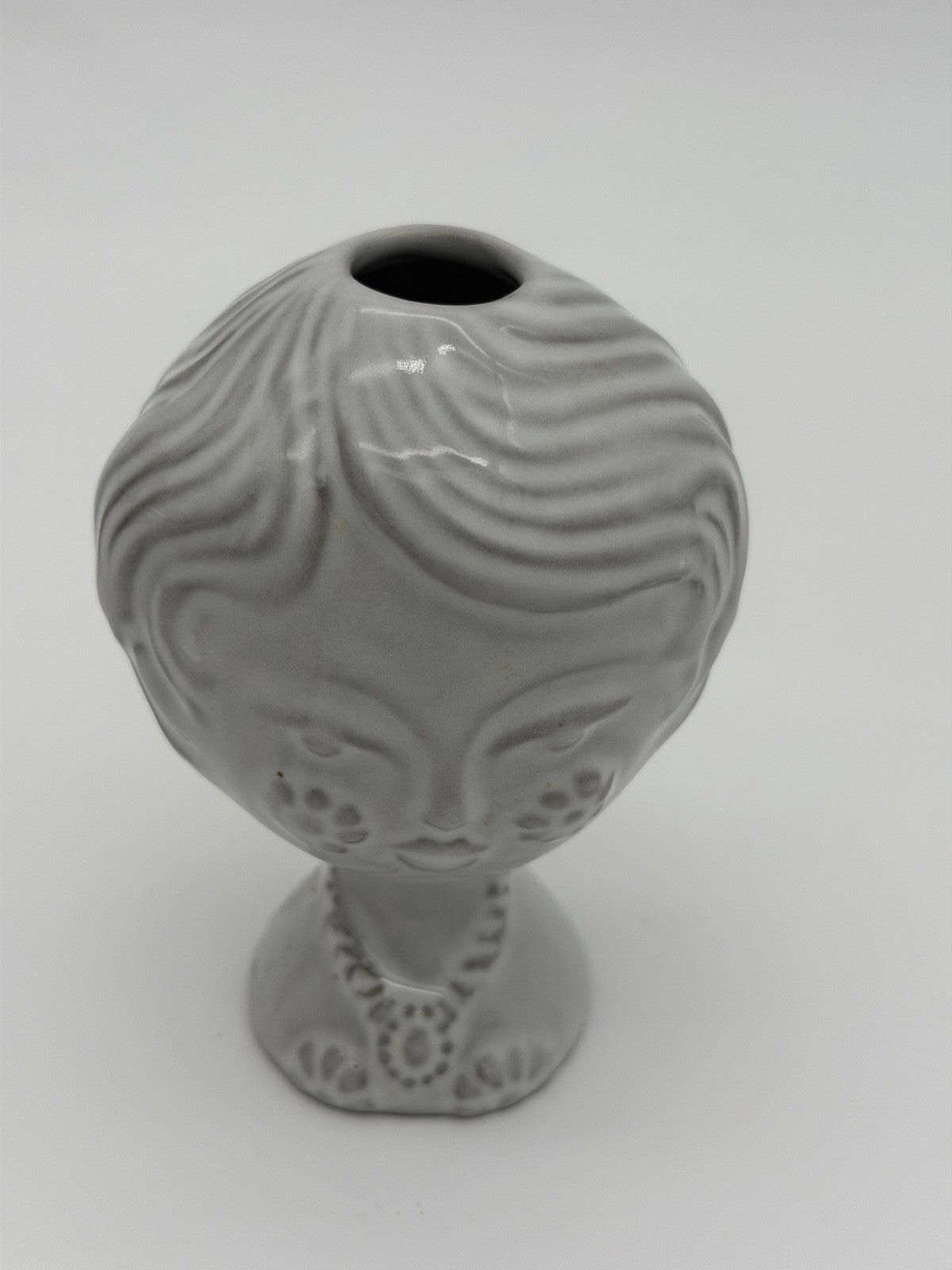Jonathan Adler Art Pottery Utopia Reversible Boy/Girl Small Bud Vase 4”H