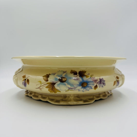 MCM Haeger USA Pottery Bowl Planter Ceramic Floral Rare #4293 3.5inH x 11inW