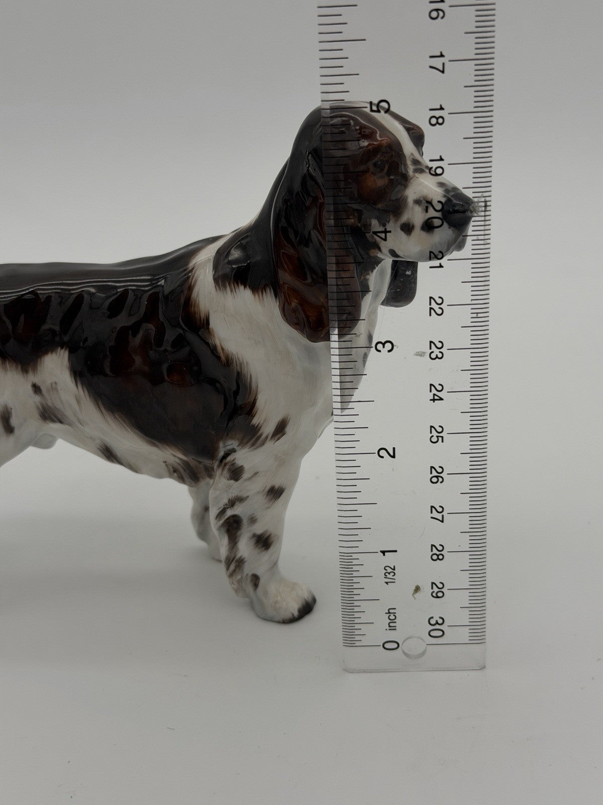 Royal Doulton Porcelain England Springer Spaniel HN 2516 Dog Figurine 5”Hx6”L