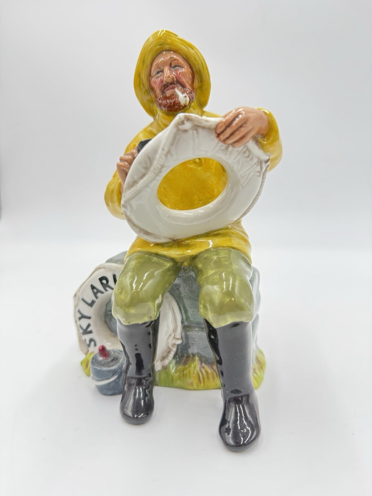 Royal Doulton Sea Characters The Boatman Figurine Skylark HN2417 Porcelain 7in