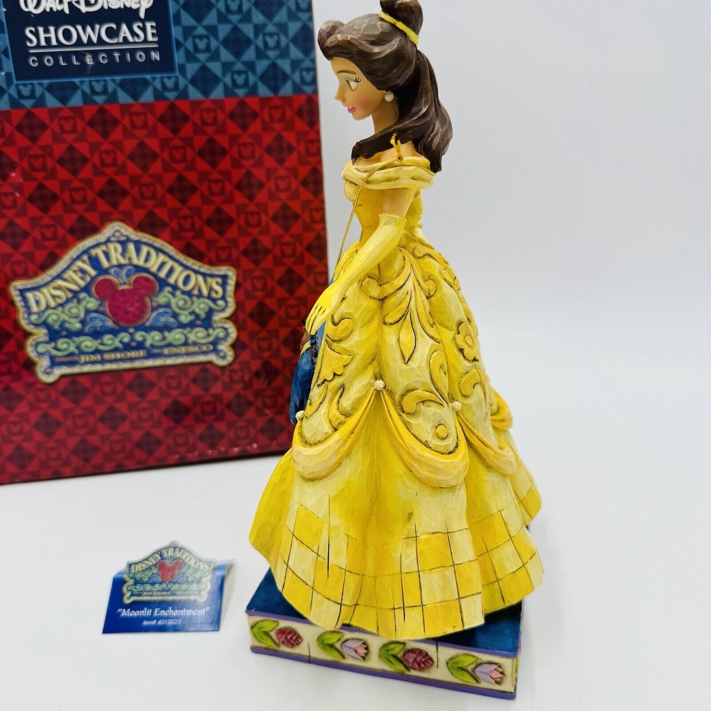 Jim Shore Beauty & the Beast Belle Moonlit Enchantment Walt Disney Showcase Box