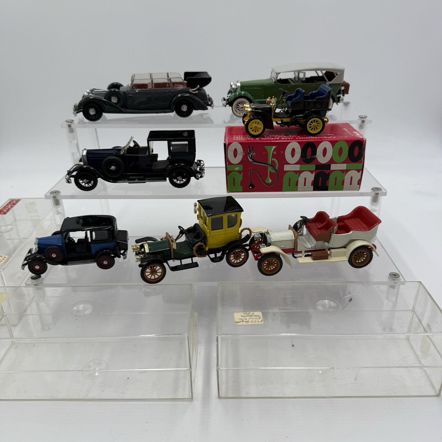 Rio Italy 1/43  lot 7 Diecast Cars Mercedes Fiat Bugatti Balilla Bianchi Lincoln
