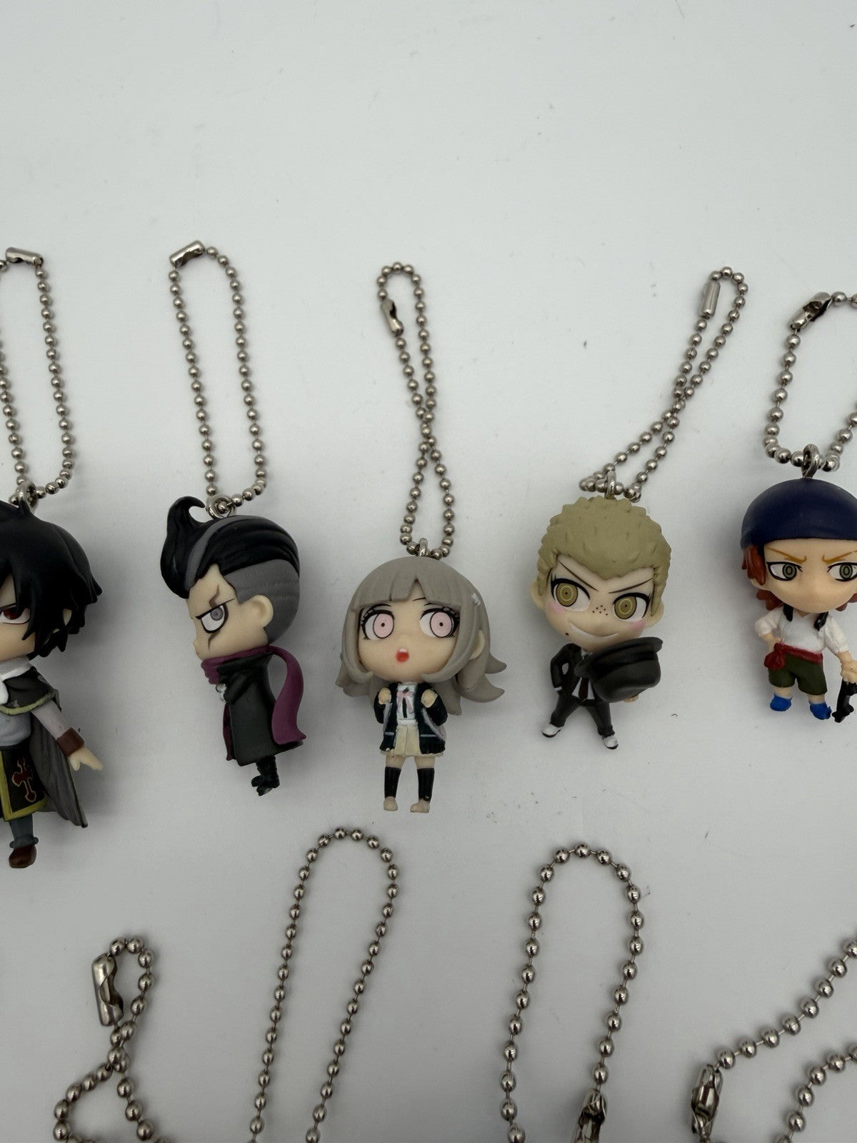 Bandai Takara Tomy Arts Fairy Tail Anime Swing Mascot Keychain Figurines Lot 12