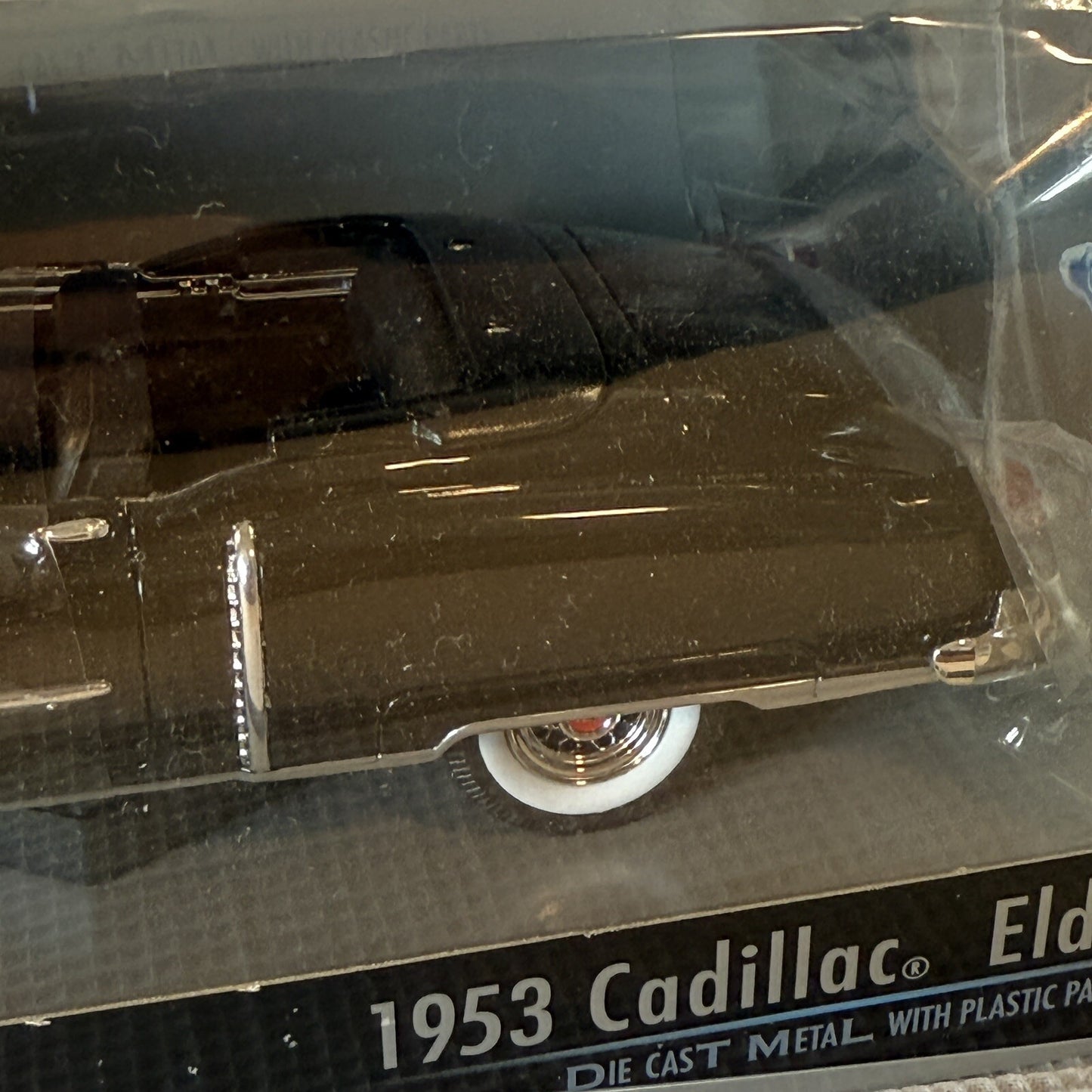 Welly 1953 Cadillac Eldorado 1/27 Collection Black Convertible Diecast Sealed