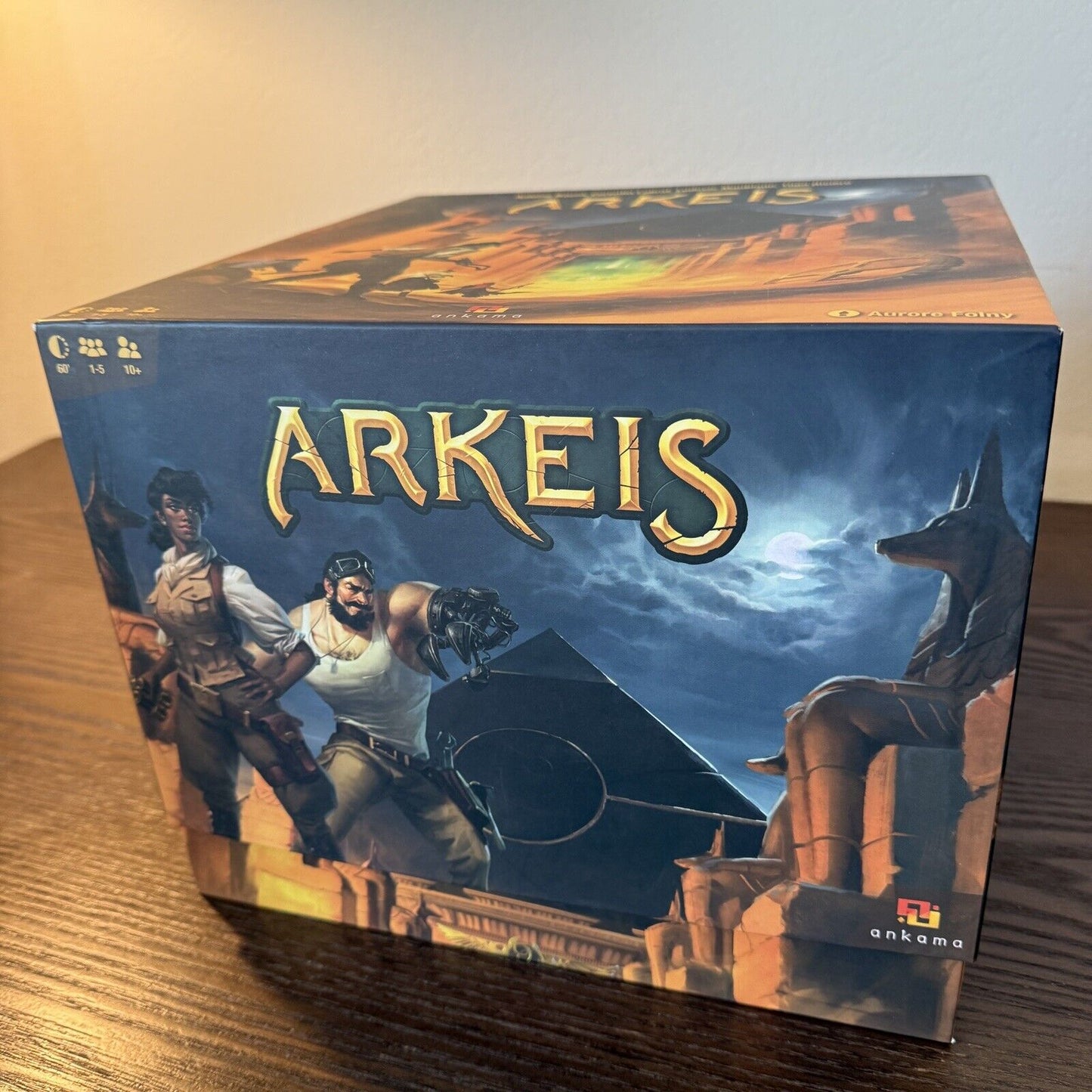 Arkeis Kickstarter Core Board Game Ankama 1-5 Players Cooperative Miniatures