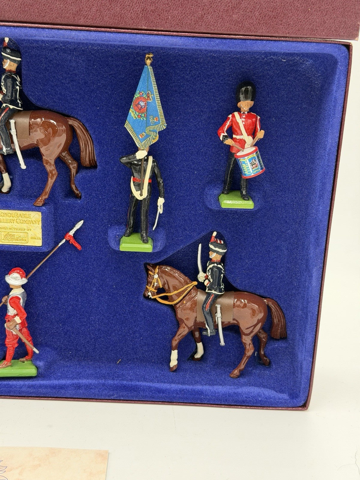 Britain Honorable Artillery Company 8 PCs Metal Models Toy Soldiers Limited NIB