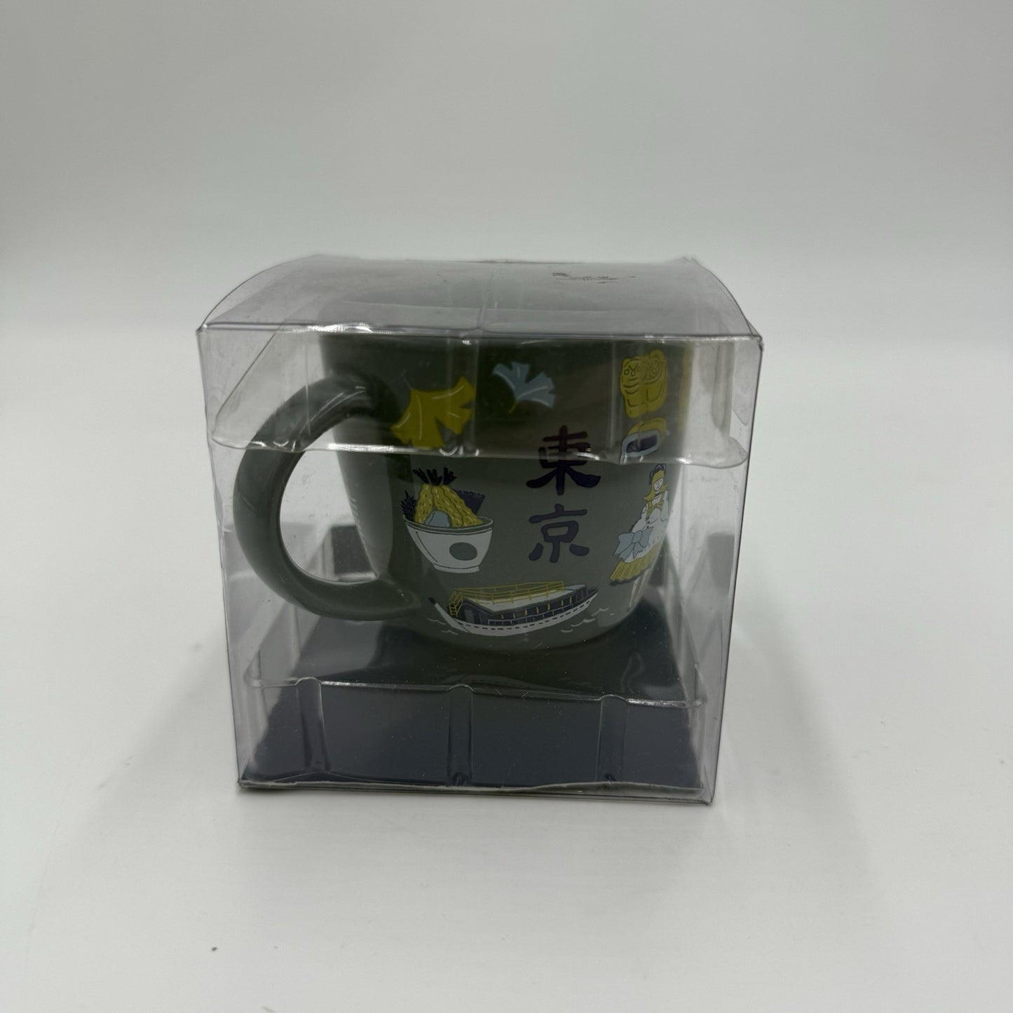 Starbucks Tokyo Shibuya Hachi Shiba inu collectible Mini mug Ornament 2in