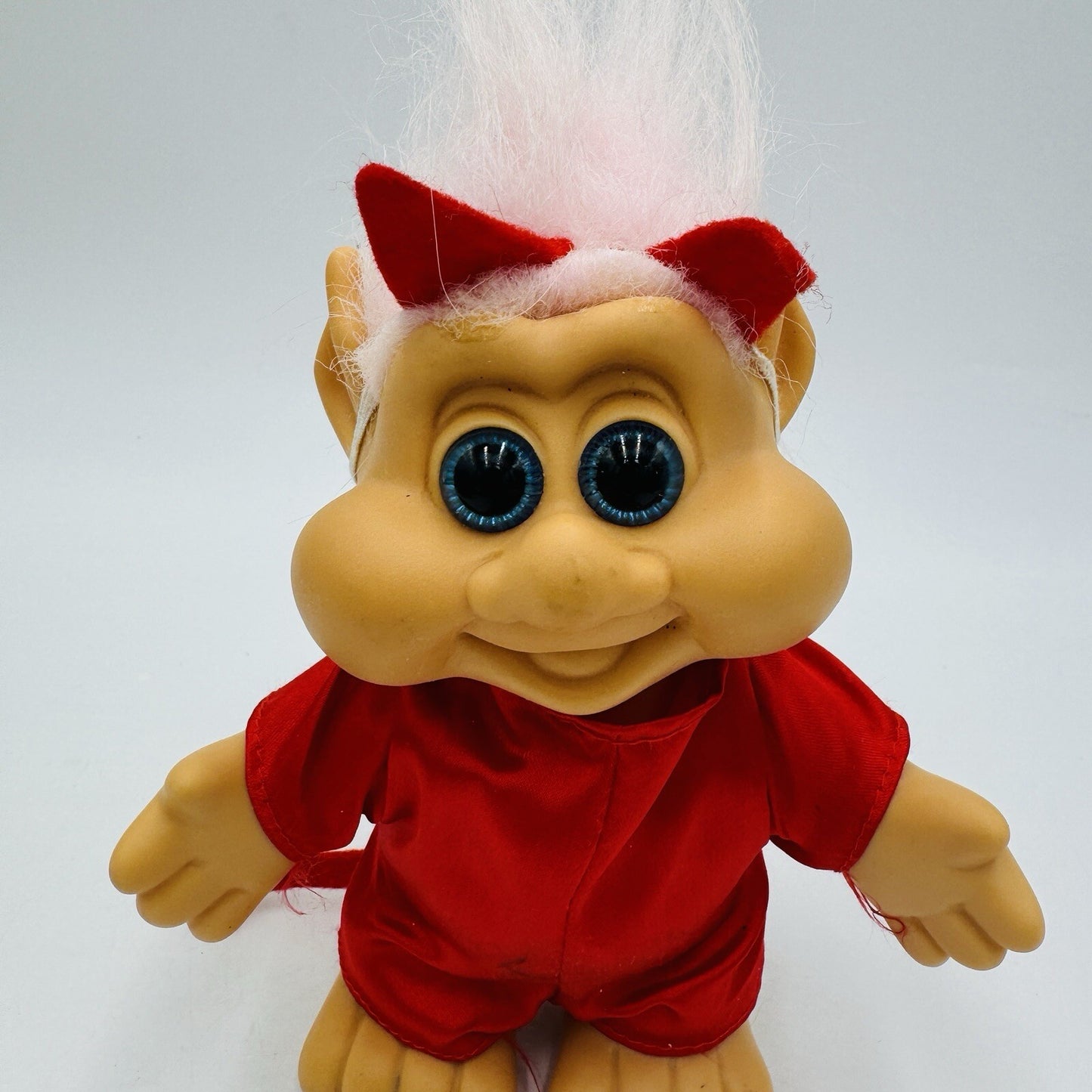 Vintage Russ Troll Devil Doll Halloween 8in 1991 Rare Retro Collectible Figurine