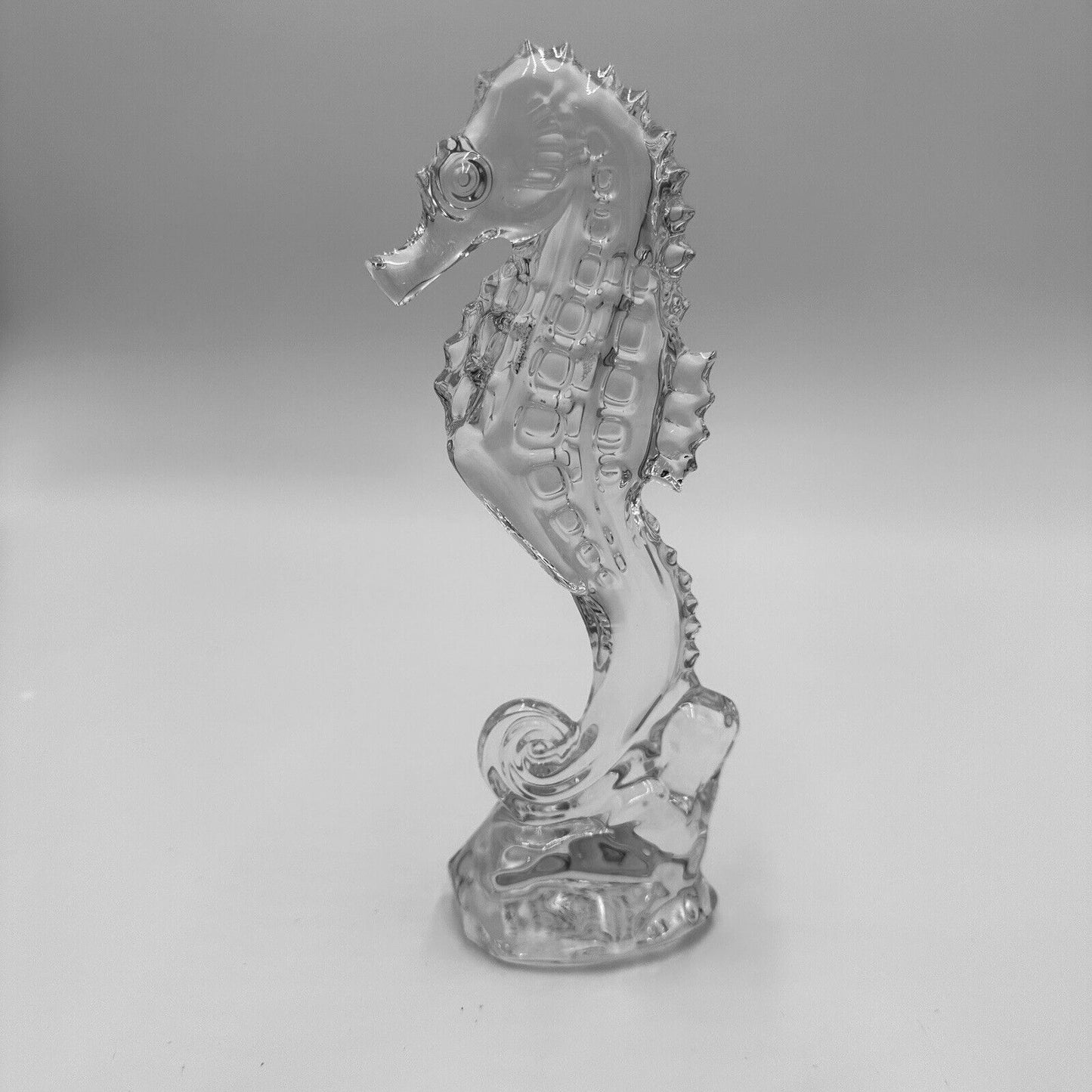 Waterford Crystal Figurine Seahorse 7in Figurine   Heritage Ireland