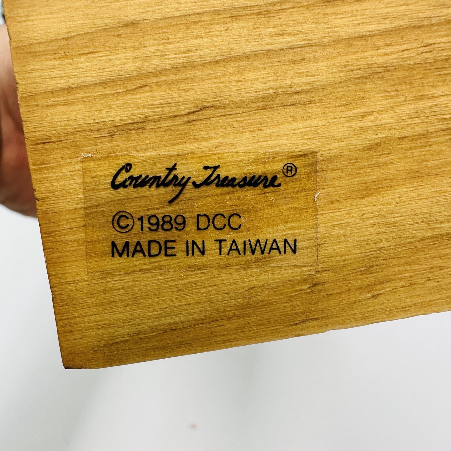 Country Treasure Dollhouse Furniture Wood Cabinet Item 7052  6.5” 1989 Miniature