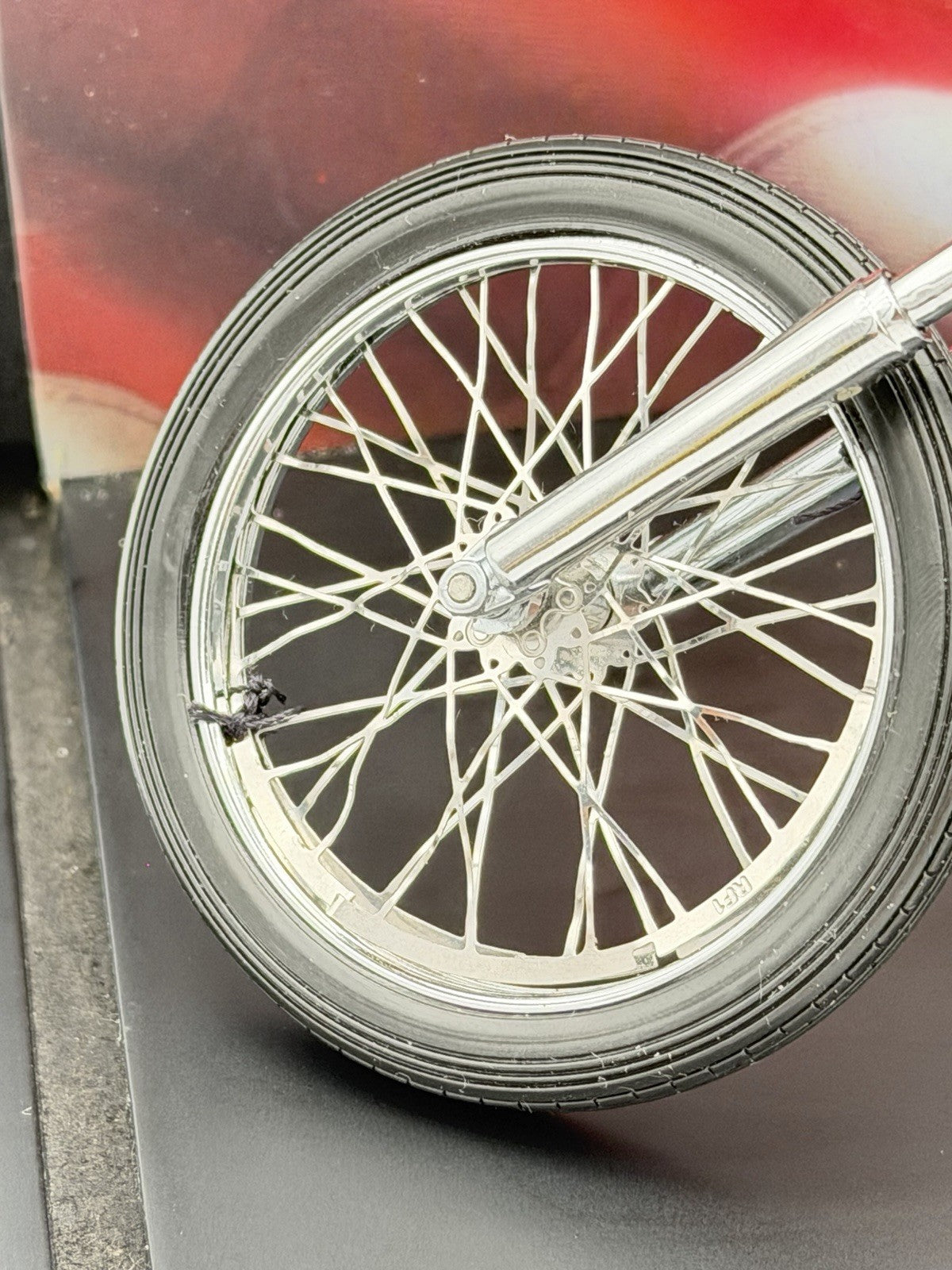 Franklin Mint Harley-Davidson 1969 Easy Rider 1:10 Scale Diecast (flawed Rims