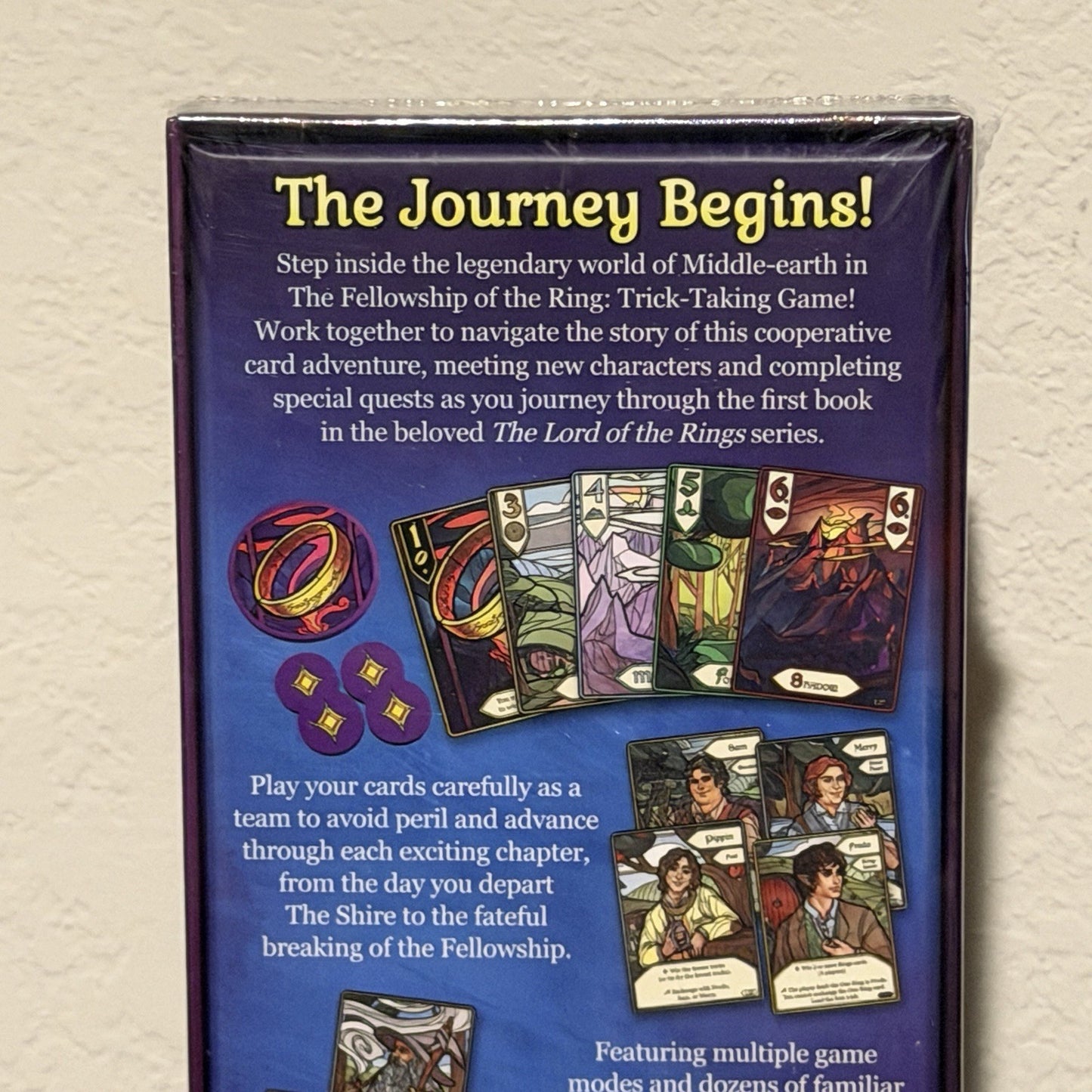 The Lord Of The Rings: Fellowship Trick Taking Game + Gifts Of Galdriel Promos