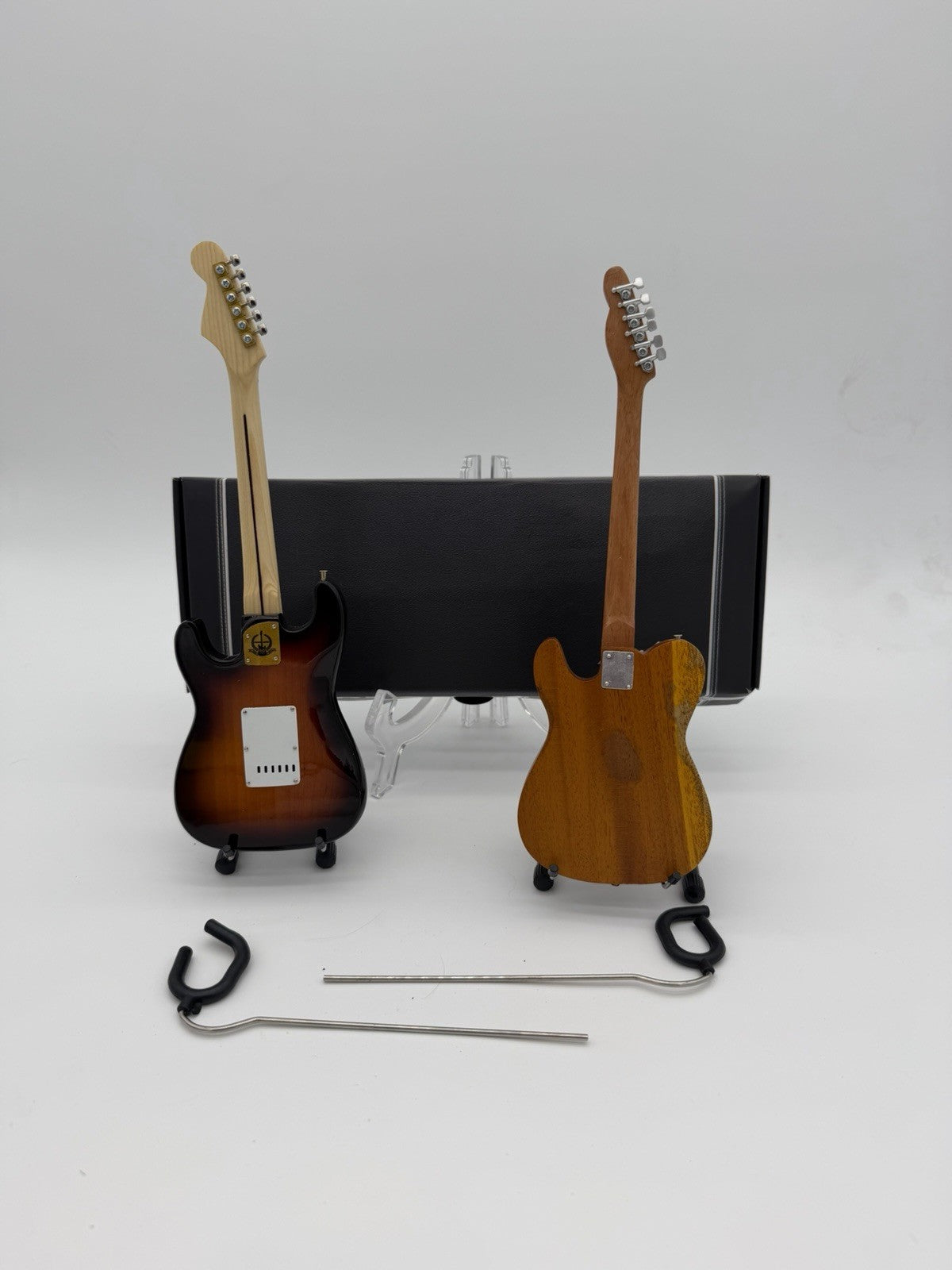 60th Anniversary Sunburst Fender Strat Bruce Springsteen Mini Guitar AXE HEAVEN